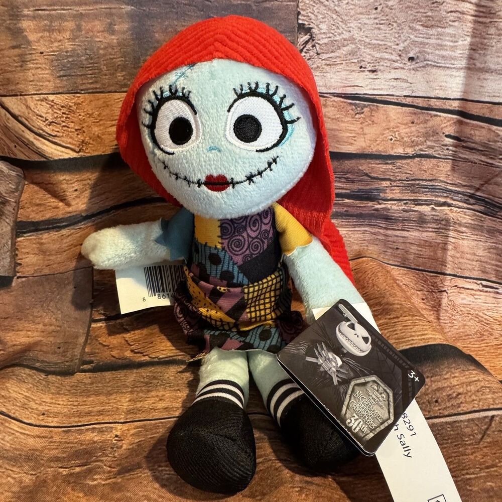 Disney Nightmare Before Christmas Sally Plush Just Play 30th Anniversary 8.5"